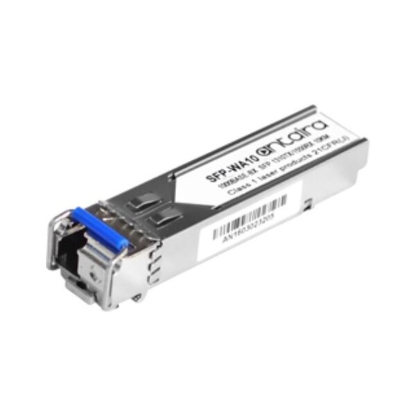1.25G Gigabit SFP Transceiver WDM-A, SM/LC/10KM/11.0dB/TX:1310nm RX:1550nm, 0 Degrees C70 Degrees C
